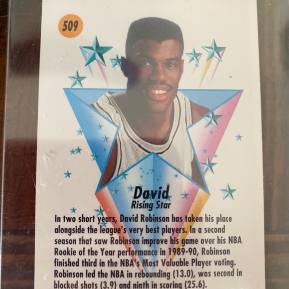 David Robinson Skybox card - Picture 2 of 2